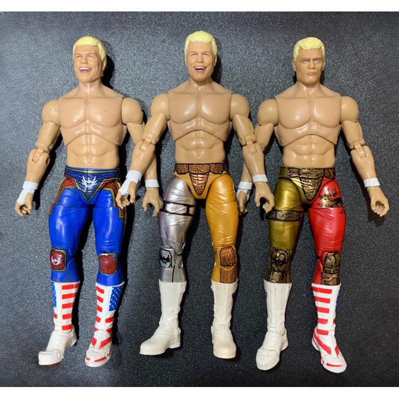 โมเดลมวยปล้ำ Cody Rhodes สูง 6-7 นิ้ว รุ่น AEW (พร้อมส่งในไทย )