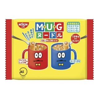 Nissin มาม่า MUG บะหมี่สำหรับเด็ก ไม่มีผงชูรส นิชชิน ราเมง มาม่าญี่ปุ่น