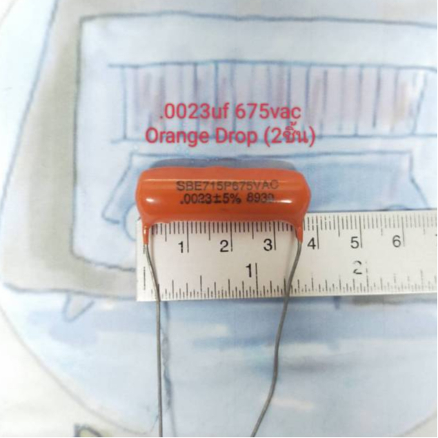 Orange Drop Vishay Capacitor 715P 5600PF,2300PF(2ชิ้น)