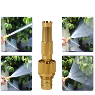 พร้อมส่ง หัวฉีดน้ำทองเหลือง หัวฉีดสปริงเกอร์ หัวฉีดน้ำ หัวฉีดน้ำแรงดันสูง หัวก๊อก ข้อต่อก๊อก ล้างรถ รดน้ำต้นไม้ 4หุน6หุน