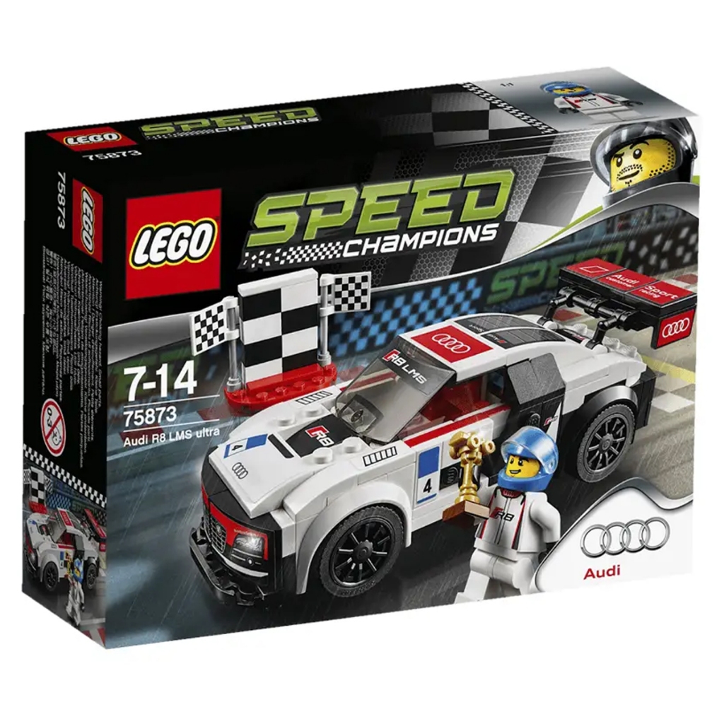 75873 : LEGO Speed Champions Audi R8 LMS Ultra (สินค้ากล่องมีตำหนิเล็กน้อย)