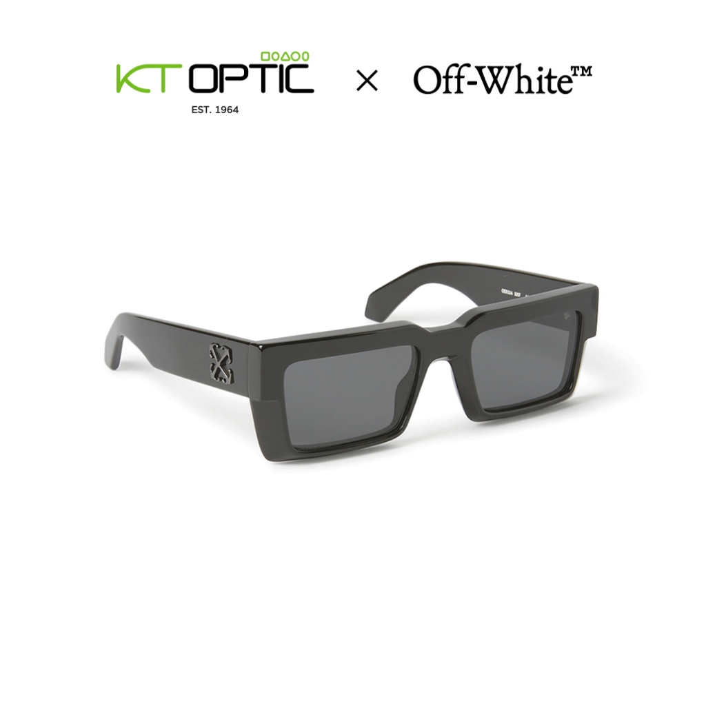 OFF-WHITE แว่นกันแดดทรงสี่เหลี่ยมผืนผ้า รุ่น OI114