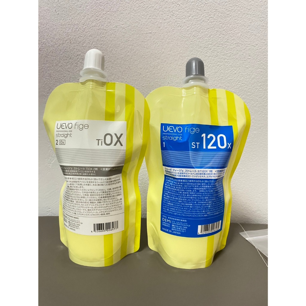 แท้! จากญี่ปุ่น ! Demi Uevo Fige Straight ครีมยืดผม