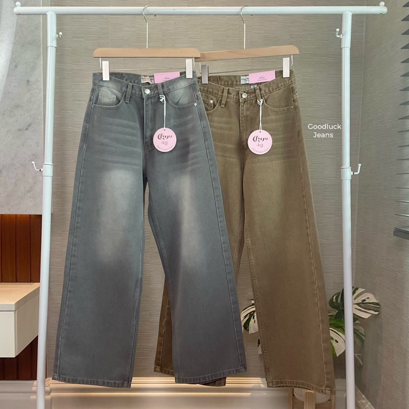 กางเกงยีนส์ป้ายchuuสีmแต่งฟอกผู้ดีมาก - รูปที่ 2