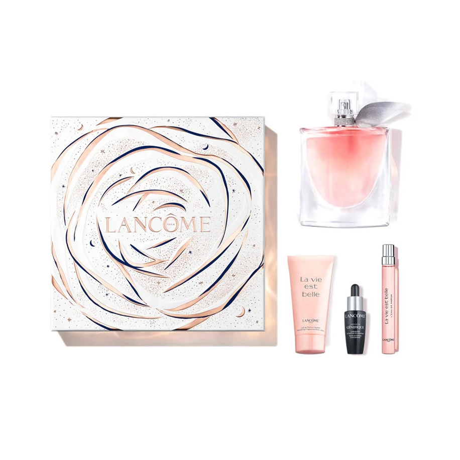 Set Lancome La vie Est Belle EDP 100 ML + 10 ML + Lotion 50 ML + Genifique 10 ML  ป้ายไทย