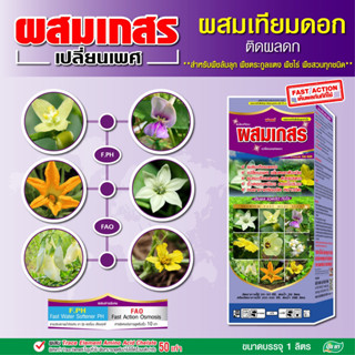 ผสมเกสร เปลี่ยนเพศดอก ติดผลดก ขั้วเหนียว อ็อกซิน ฮอร์โมนพืช …