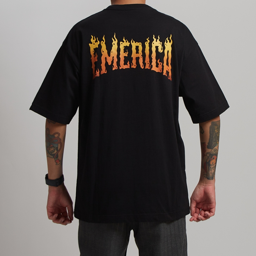 EMERICA เสื้อยืด GAS CAN FLAME LOGO