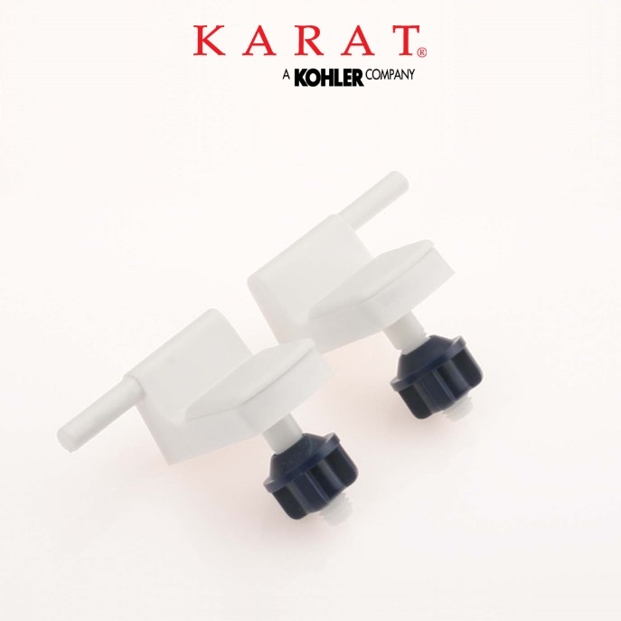 GS1052469-WK - KARAT ชุดหูฝารองนั่ง รุ่นราล์วโบล์, อีลองเกต
