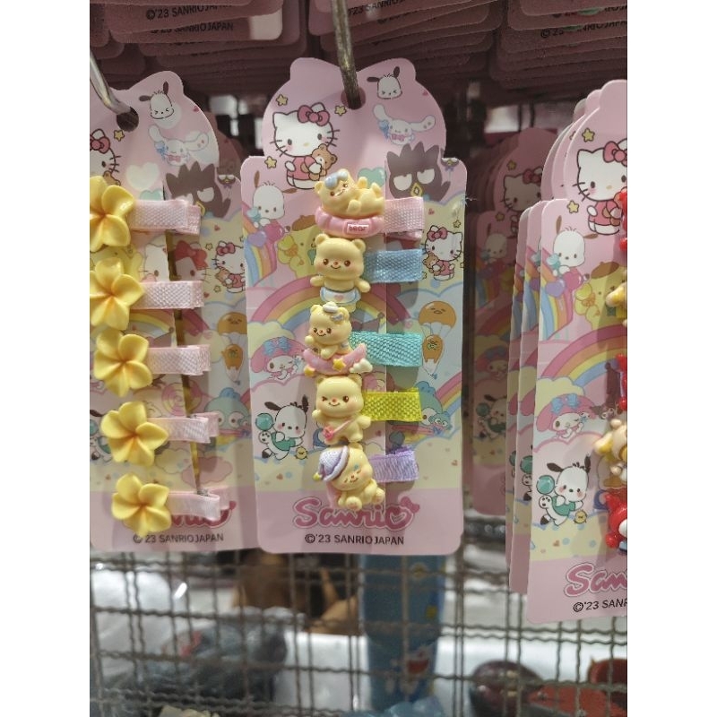 กิ๊บติดผมน้องหมีเนย บัตเตอร์แบร์แผง5ตัวน่ารักขายส่งยกโหล12แผงสุดคุ้ม