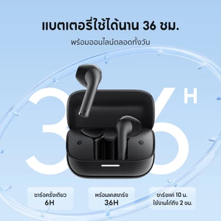 ANKER Soundcore K20i หูฟังบลูทูธ Ai ตัดเสียงรบกวนขณะโทร เล่นนานสูงสุด 36H ชาร์จเร็ว Bluetooth 5.3 หูฟังไร้สาย A3994