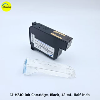 IJ-MS10 ตลับหมึกอิงค์เจ็ท สำหรับเครื่องพิมพ์อิงค์เจ็ทแบบมือถือทุกรุ่น ที่ไม่เข้ารหัส(ไม่มีชิป) สีดำ แห้งเร็ว