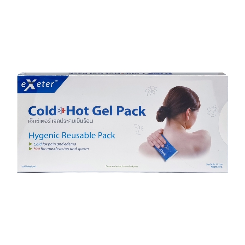Exeter Cold hot pack ถุงประคบเย็น-ร้อน ขนาด 12 ซม.x 26 ซม.