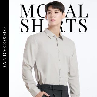 DANDY COSMO | เสื้อเชิร์ต PREMIUM MODAL ทรง SMART FIT ดีไซน์ HIDDEN PLACKET ซ่อนสาบเสื้อ เรียบเนียน หรูหราดูแพง