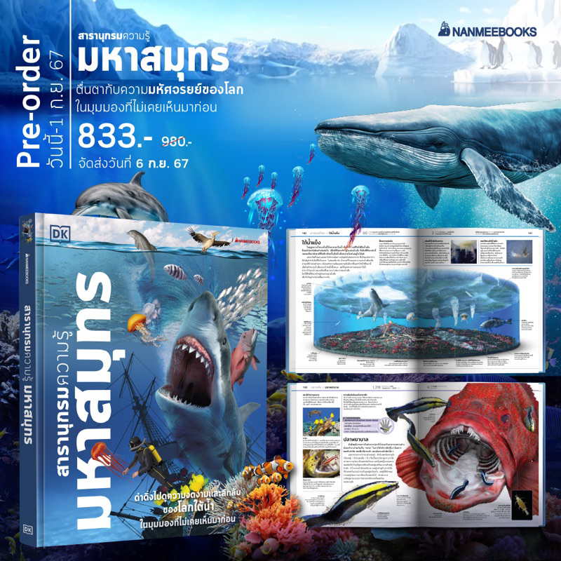 สารานุกรมความรู้ มหาสมุทร (Nanmeebook)
