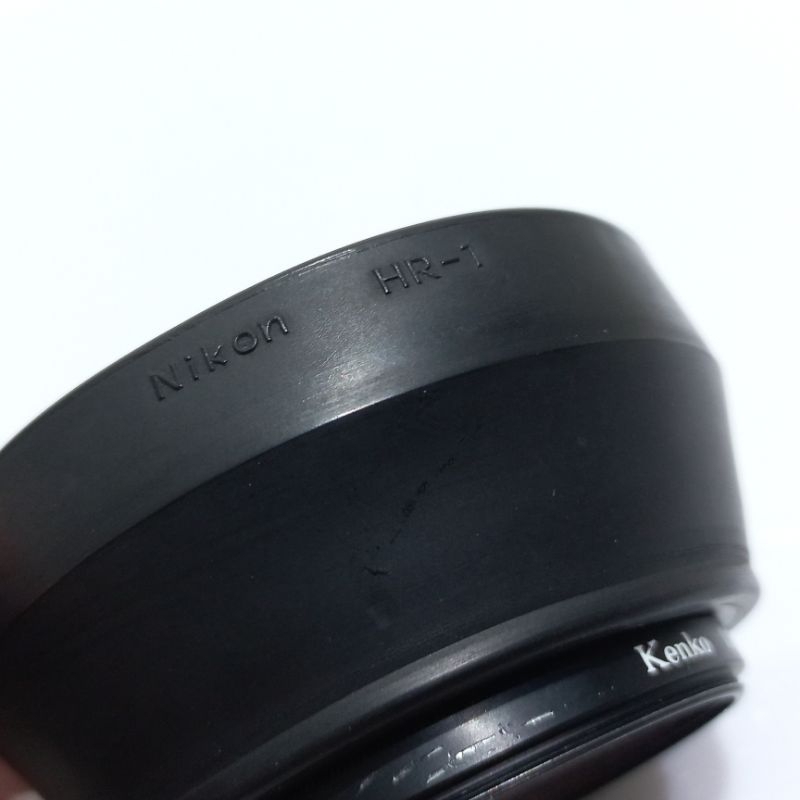 Nikon HR-1 Hood Japan+filter kenko 52mm