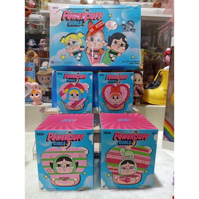 Powerpuff girls Cry baby (pop mart)Art toy พร้อมส่ง