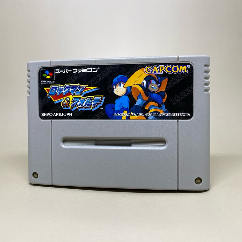 Rockman & Forte | ตลับเกมส์ SFC แท้ | Nintendo Super Famicom | Original Japan | SHVC-AR6J-JPN | ใช้ง