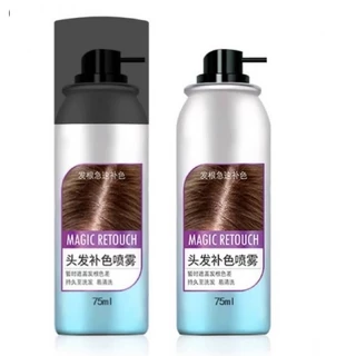 สเปรย์ปิดผมขาว kingyes ปิดหงอก ปิดผมบาง สระ-ล้างออกง่าย ไม่มีสารตกค้างขนาด 75 ML.