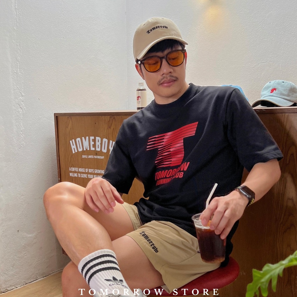 TOMORROW- เสื้อOVERSIZE/Premium รุ่น T-20017 T-RUNNING CLUB