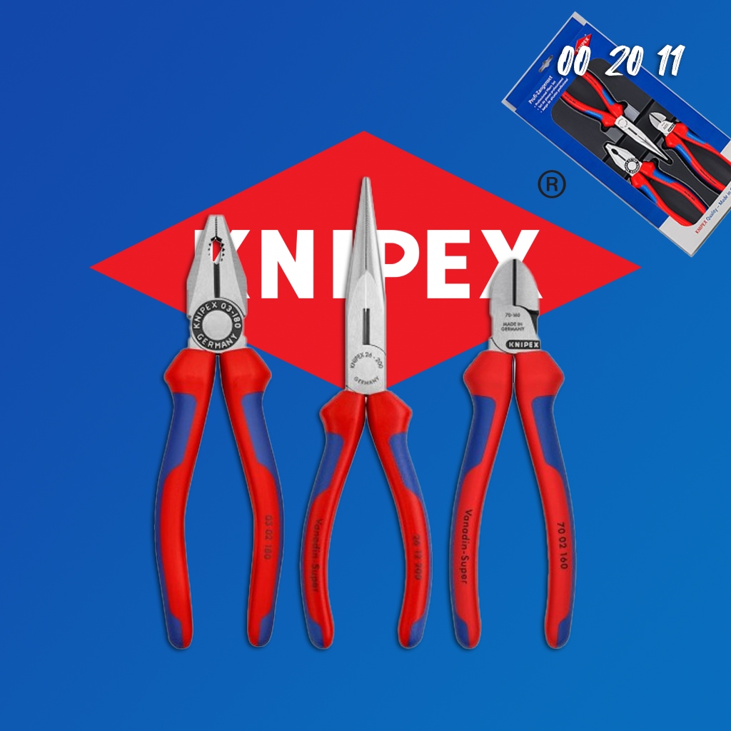 KNIPEX Assembly Set ชุดรวมคีม รุ่น 002011
