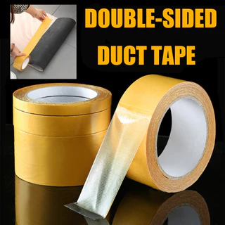เทปเยื่อกาวสองหน้า 5เมตร เทปตาข่ายไฟเบอร์ กันน้ำ ความหนืดสูง double sidedหลายขนาด