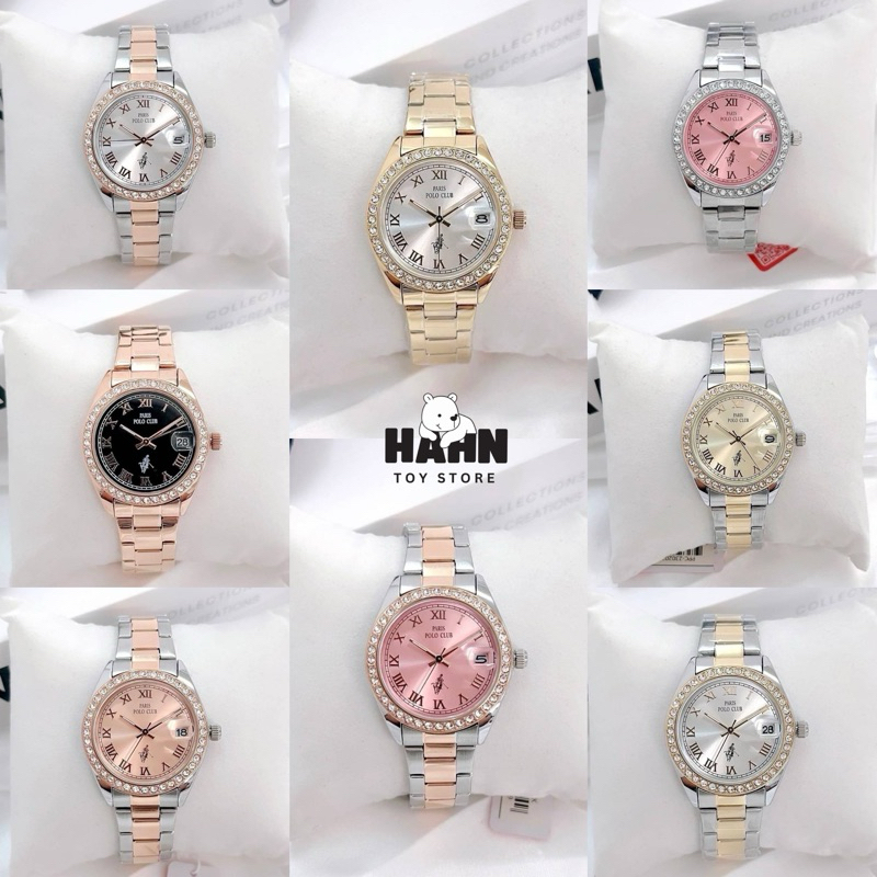 นาฬิกาข้อมือ Polo Club Watch  รุ่น PPC-230203 ประกันศูนย์ไทย 1 ปี พร้อมกล่องแบรนด์