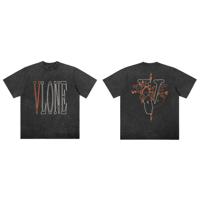 Vlone Tee Map NewSS24