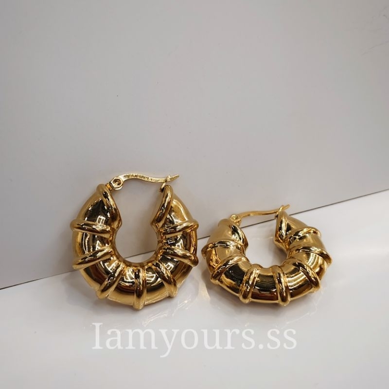 ต่างหูห่วงสายฝอ งานสแตนเลส 316L