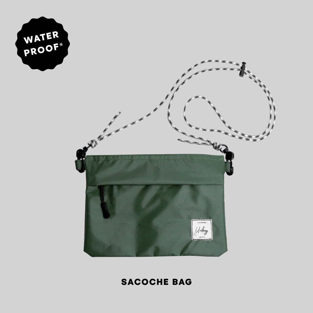 กระเป๋าสะพายข้าง ผ้าไนลอน MINI SACOCHE BAG ผ้าร่มกันน้ำ 📦พร้อมจัดส่ง ส่ง 1-2วัน📦