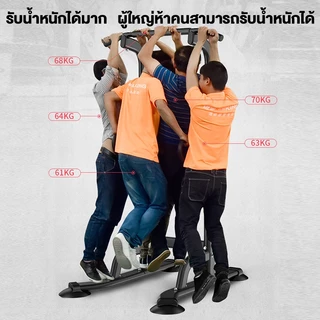 MIKING บาร์โหน All in one บริหารหน้าท้อง บาร์โหนตั้งพื้น บาร์ดึงข้อแบบตั้งพื้น บาร์โหนดึงข้อ บาร์โหนยืดตัว ดึงข้อ แถบแนว