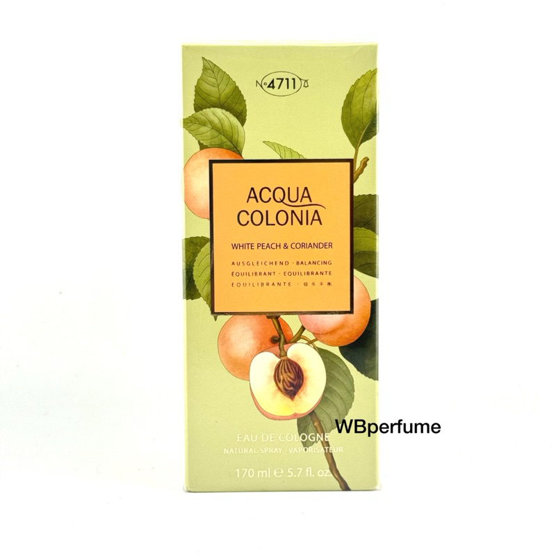 น้ำหอม 4711 Acqua Colonia White Peach & Coriander 170ml unisex