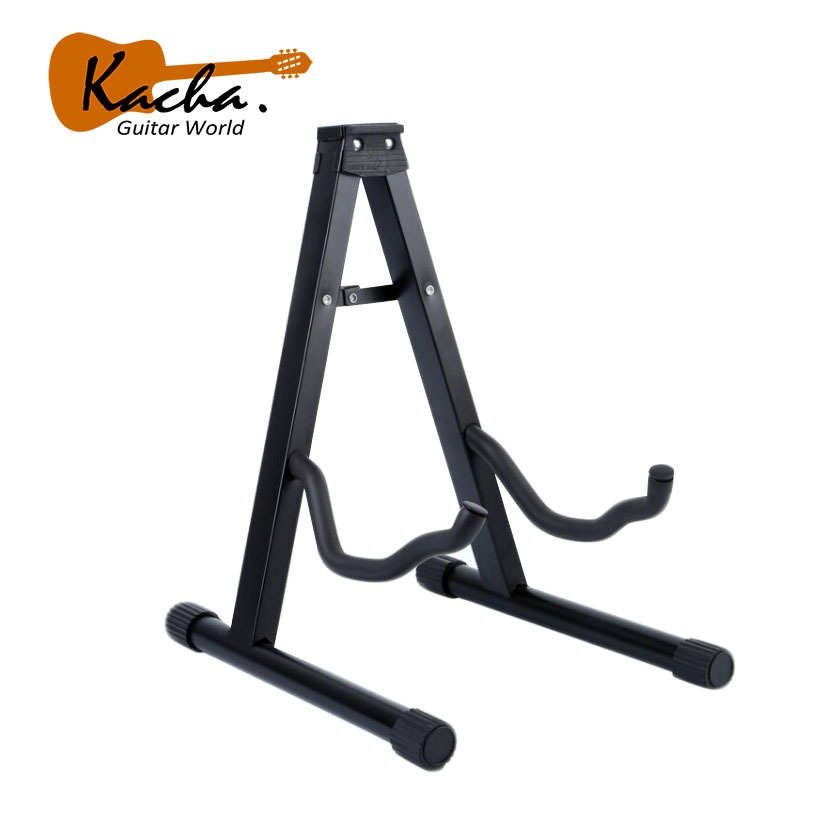 ขาตั้งกีตาร์ (สีดำ) Single Guitar Stand - black  เลือกจ่ายปลายทางได้