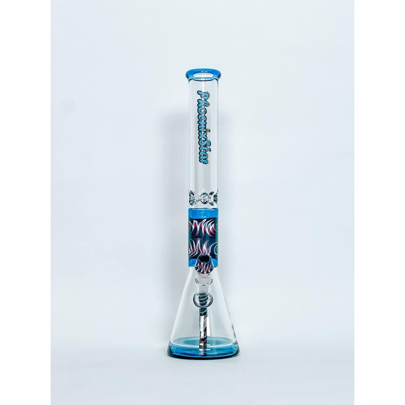 Phoenix Star Imported American Color Rod Beaker Bong | 45 cm