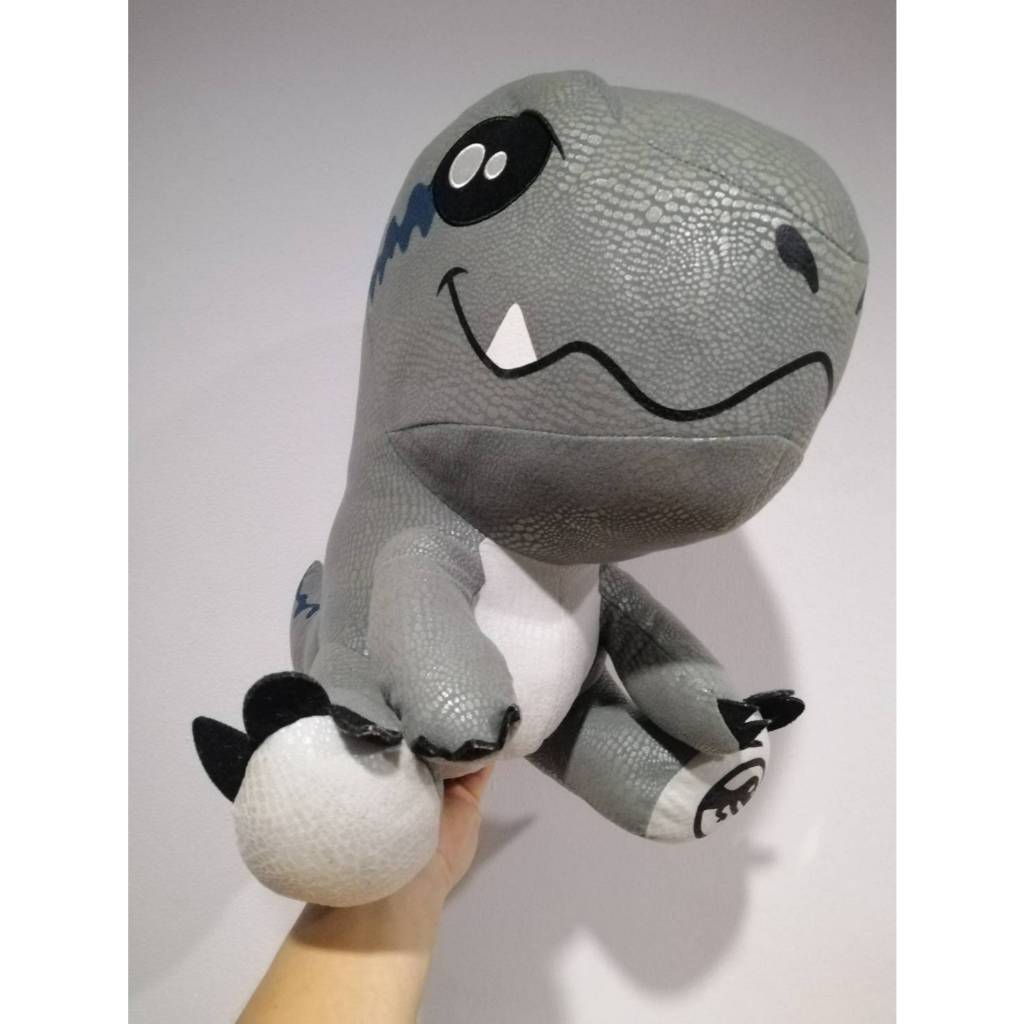 ตุ๊กตาไดโนเสาร์ JURASSIC WORLD FALLEN KINGDOM BLUE Giga Jumbo Kawaii Plush JAPAN 2018 SEGA ขนาด 20นิ