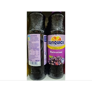 ซันควิกขวด 700ml.น้ำผลไม้เข้มข้น มี 4 รสชาติ