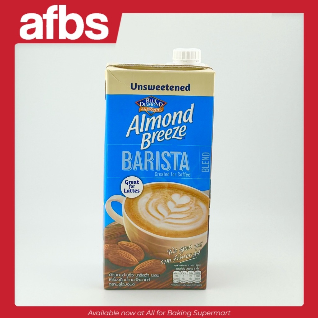 Blue Diamond Almond Breeze Barista Blend Almond Milk 946 ml. อัลมอนด์ บรีซ บาริสต้า เบลน #1115390