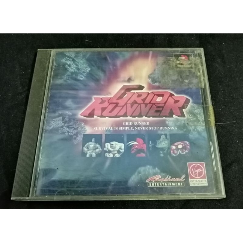 Grid runner PS1 แผ่น​แท้​โซน​ญี่ปุ่น
