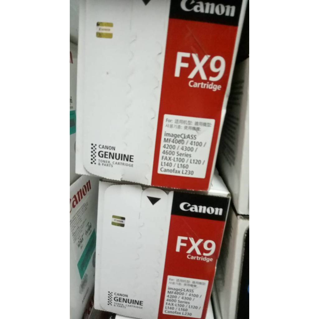 Original Canon FX-9 หมึกโทนเนอร์ แท้ สีดำ L100/ L110/ L120/L140/ L160/ D480/ MF4150/ MF4270 MF4380dn