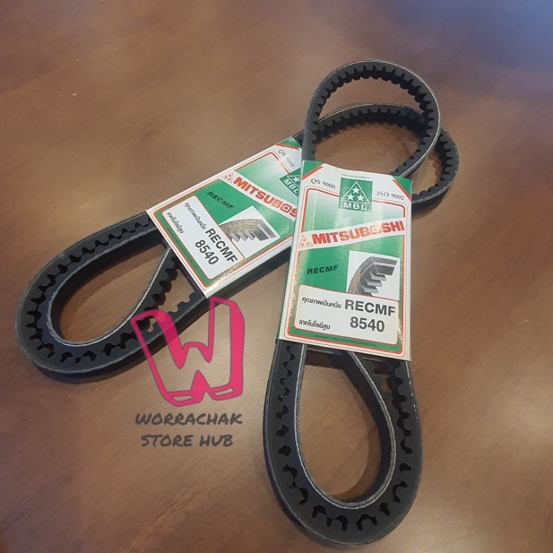 สายพาน mitsuboshi เบอร์ 8540 , ร่อง B Bx54, B54 , ยาว 54 นิ้ว 1เส้น