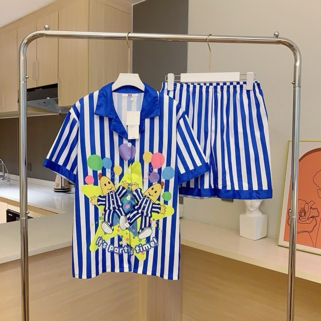พร้อมส่ง ส่งไว ชุดนอน น้องกล้วยหอมจอมซน Banana Pajamas