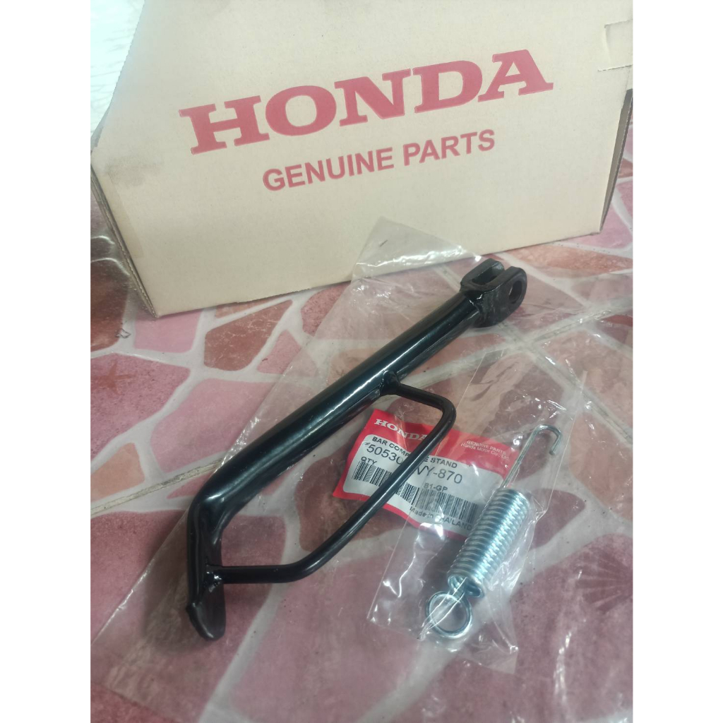 ขาตั้งข้าง + สปริง Honda Scoopy-i รุ่นแรก ไฟเลี้ยวแฮนด์ (50530-KVY-870)