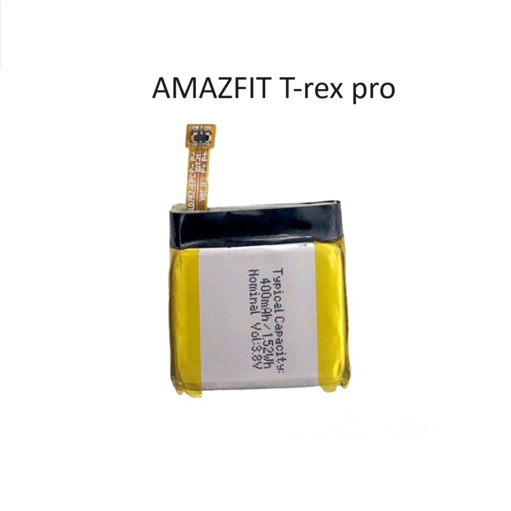 แบตเตอรี่นาฬิกา สมาร์ทวอช 390Mah Pl512524  Pl502524  Huami Amazfit T-Rex /Amazfit T-Rex pro