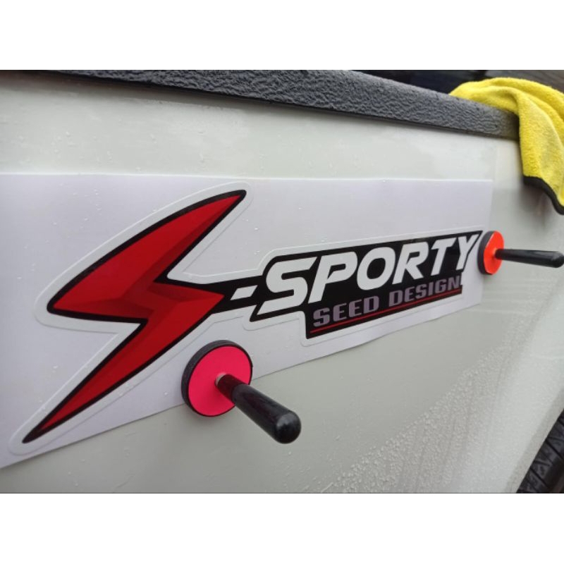สติ๊กเกอร์  S-sporty