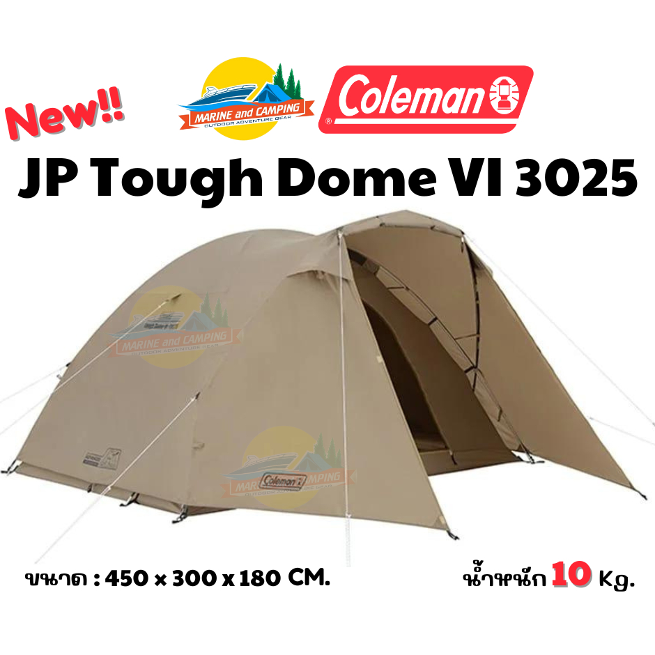 Coleman JP Tough Dome VI 3025 New 2024