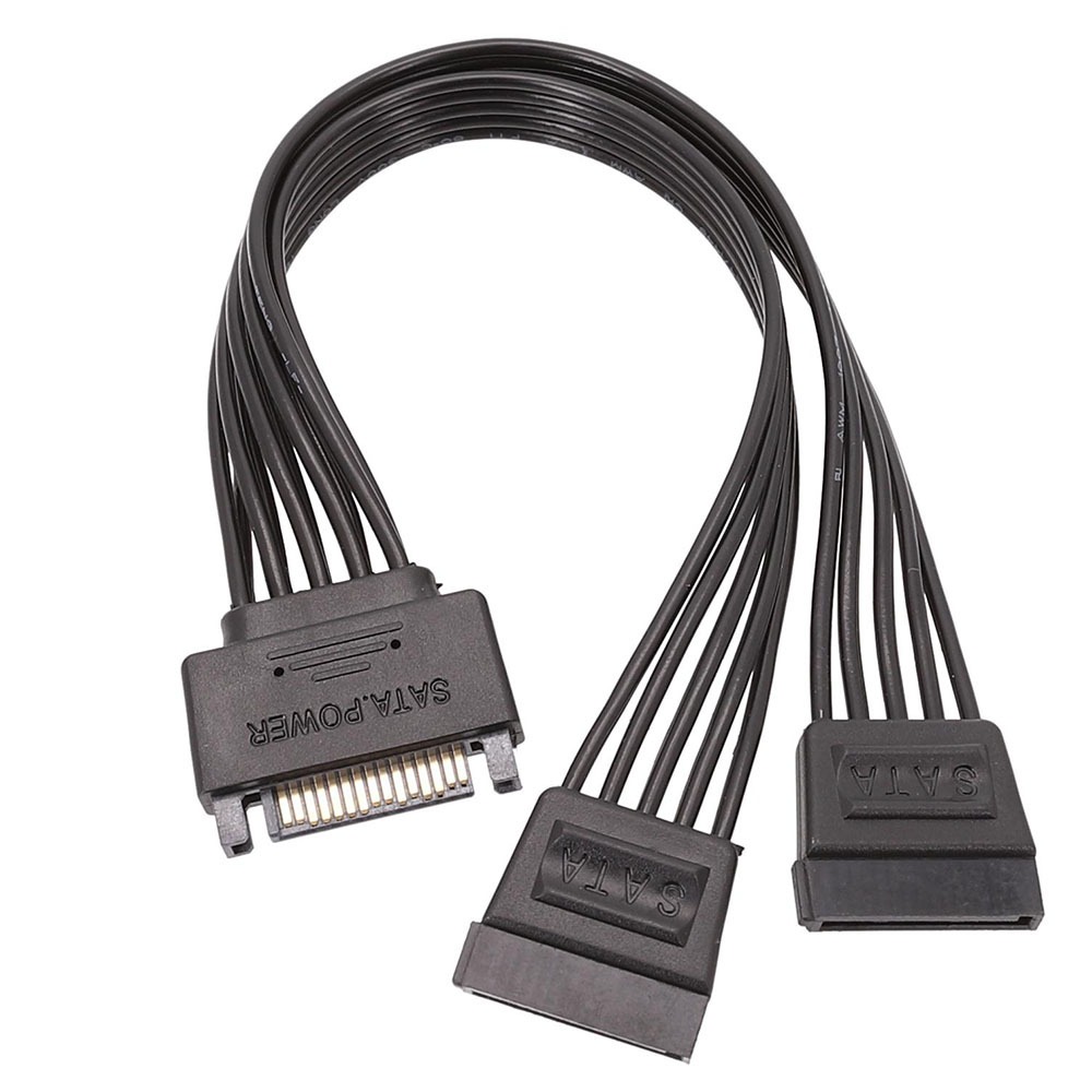 สายพ่่วง สาย Y SATA 1 ออก 2 หัว