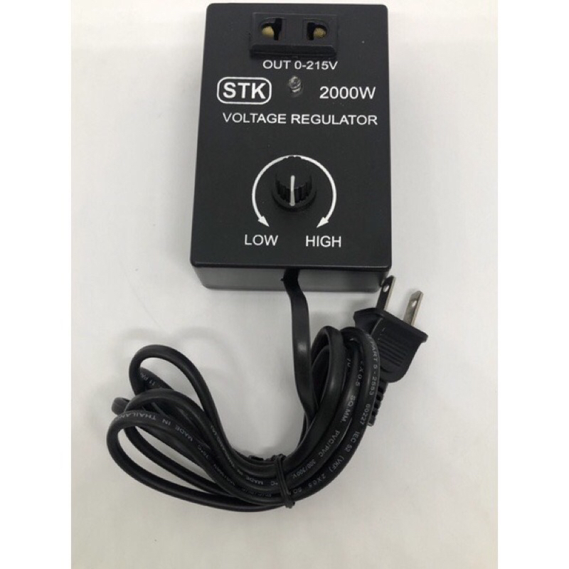Dimmer Ac 2000w ตัวหรี่ไฟ ดิมเมอร์ ใช้กับไฟ 220v ใช้กับหลอดไฟหลอดไส้ โคมไฟ สว่าน หินเจียร พัดลม