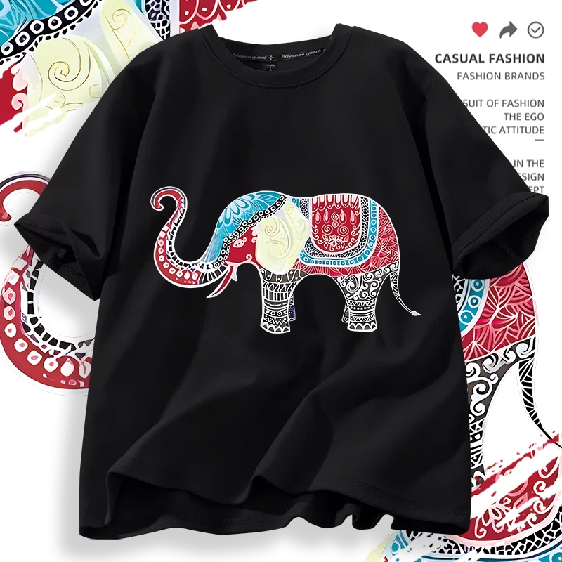 D779เสื้อยืดแขนสั้น สำหรับชายและหญิง ลายสวยแฟชั่นนานาชาติร์**ปลีก-ส่ง