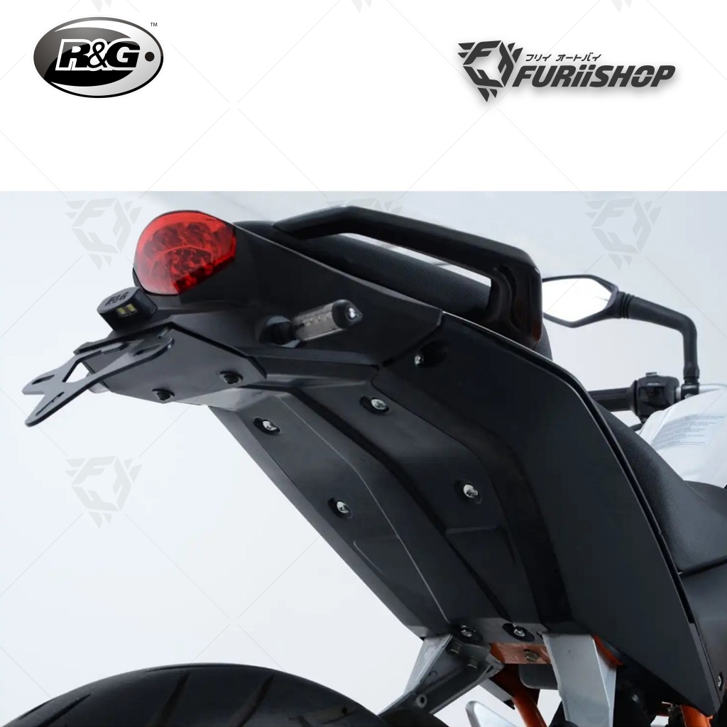 ท้ายสั้น R&G รหัส LP0138BK For KTM 125 DUKE ('11-'16), KTM 200 DUKE ('12-'16) and KTM 390 DUKE (upto