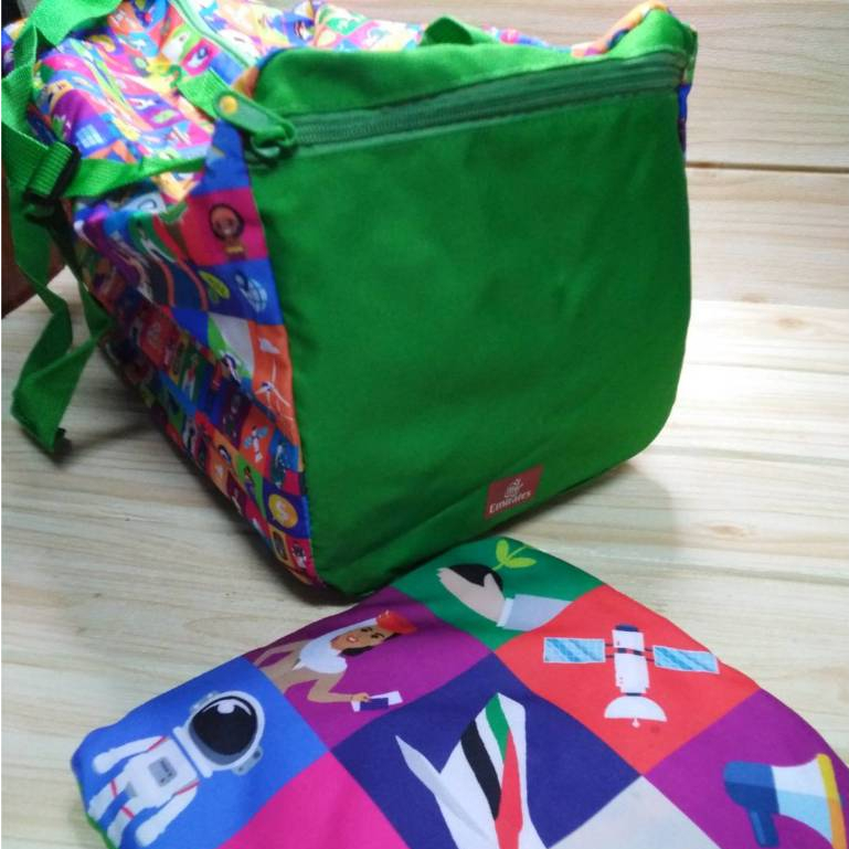 กระเป๋าสายการบินสินค้าบนเครื่องบินพร้อมจัดส่ง รูปทรงสวยงามพับเก็บได้