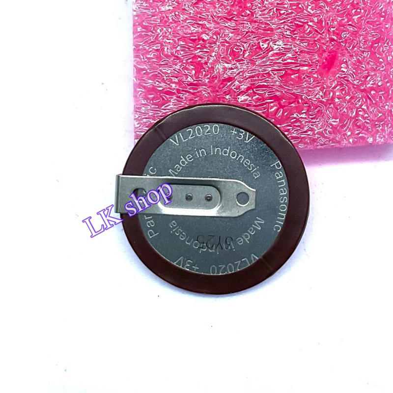 VL2020 ยี่ห้อ Panasonic ถ่านกระดุม รีโมทกุญแจรถ BMW และ MINI Cooper มีขา 90องศา  (แท้) พร้อมส่ง